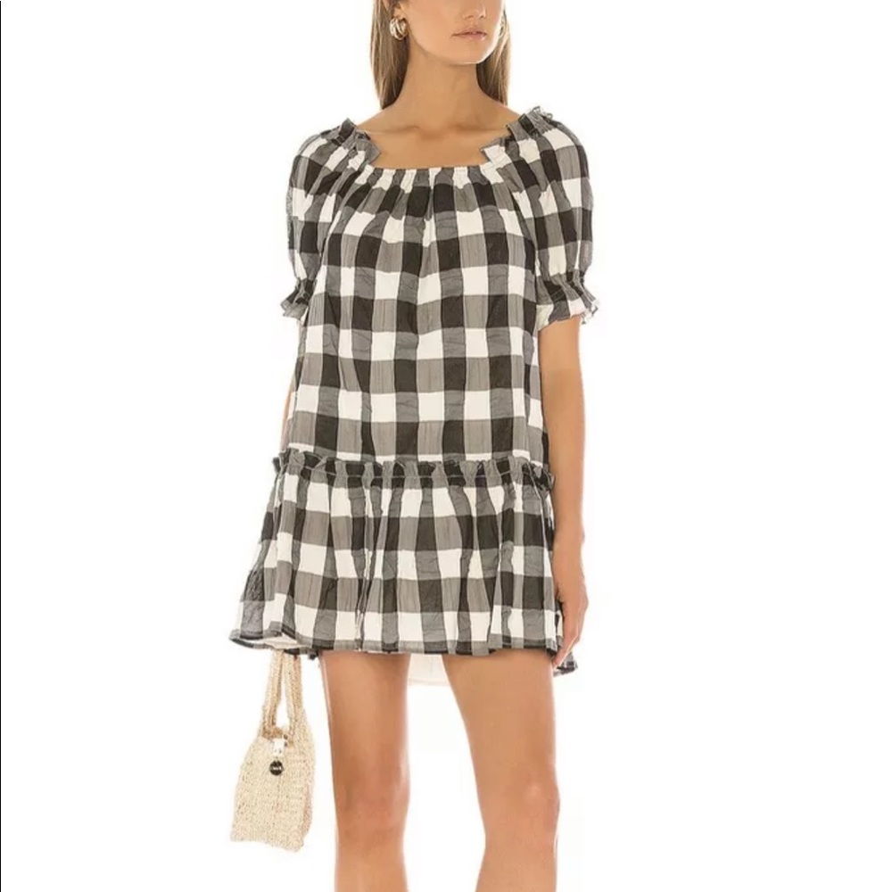 Tularosa Rylee plaid dress small